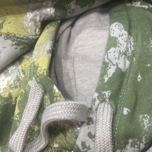 Alpine Hoodie Sweatshirt Mens XXL Sycamore Tree Moss Camo Green Grey - Picture 6 of 7